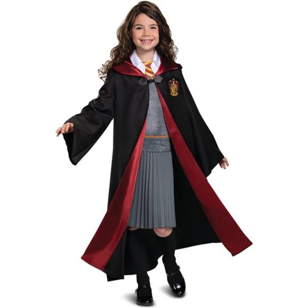 Halloween Harry Potter Costume School Dress Deluxe Hermione Costume‎ for Girls